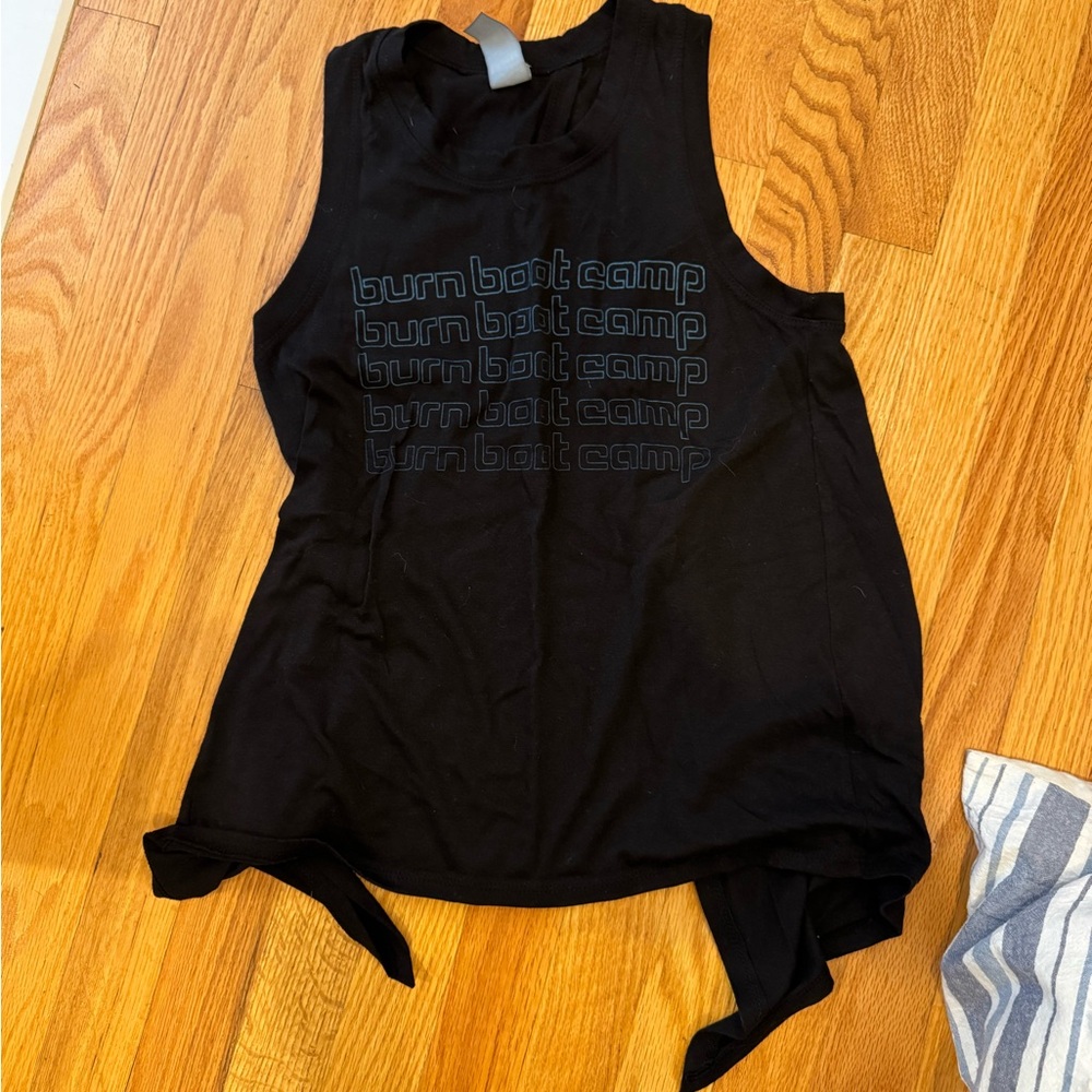 burn boot camp Women's Black Tank Top